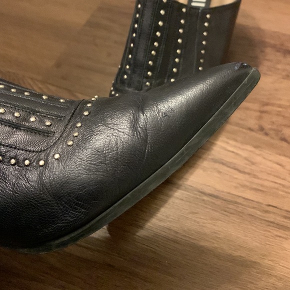 Black MIA Mike boot with silver studs size 8 and half - Picture 6 of 8
